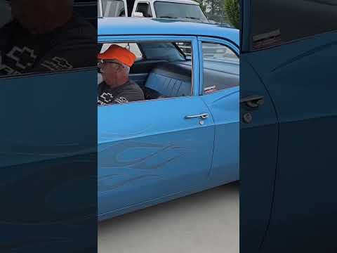 Thumbnail for Chevrolet Biscayne Classic Blue Car Drive By Engine Sound Stahls Automotive Thursday Night Cruise by Chevrolet Biscayne