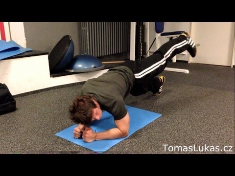 SUPERSÉRIE NA BŘIŠNÍ SVALY! 8 MINUT VÁM BUDE STAČIT