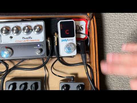Demo of the TC Electronic POLYTUNE 3 MINI Tiny Polyphonic Tuner [PRICE IN DESCRIPTION]