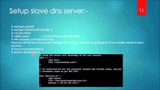 Dns server setup on ubuntu vps (master+slave)