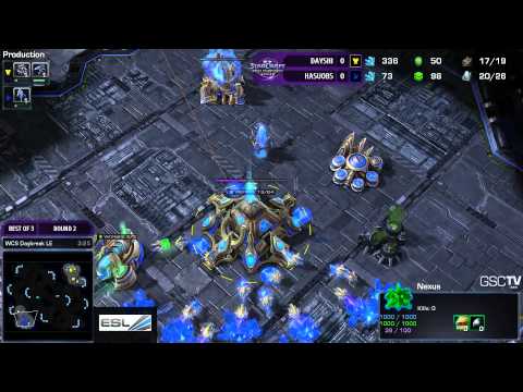 Dayshi vs. Hasuobs - Game 1 - Round 2 - Challenger League - WCS Season One - Starcraft 2