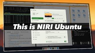 THIS IS INSANE NIRI UBUNTU Setup (Ft. DMS) 🤫