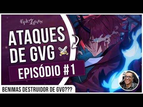 ATACANDO NA GUILD WARS #1 - EPIC SEVEN