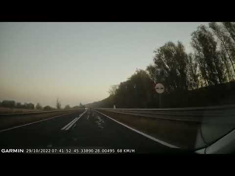 DRIVE #2153: Brăila-Galaţi (Romania) (timelapse 4x) *Read Description*