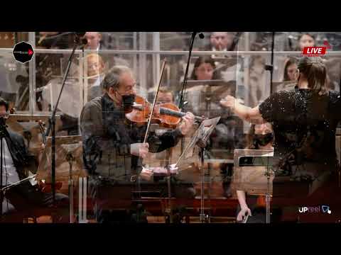 Iulia Cibisescu-Duran(cond.), Georgiana Duran(violin), Eugen Duran(violin/viola),Bacau Philharmonic