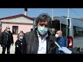 CORONAVIRUS: A L'AQUILA PRIMO STOCK MASCHERINE RUSSE