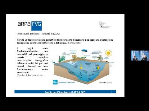frame del video: monitoraggio dei corpi idrici ..., visibile all'interno del canale youtube di arpa fvg