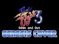 Final Fight 3 Down And Out Genesis Cover