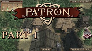 Patron Medieval City-Building Game - Live Gameplay - Part 1
