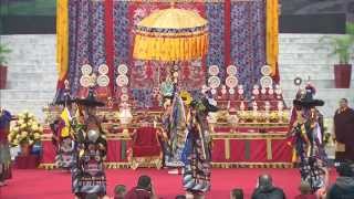 His Holiness Karmapa Performs the Tsechu Cham.