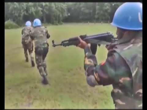 বিশ্ব শান্তির পতাকা হাতে বাংলার বীরেরা