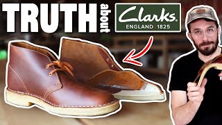 Clarks Desert Boot - (CUT IN HALF) - Chukka Boots - What&#39;s Pull Up Leather?