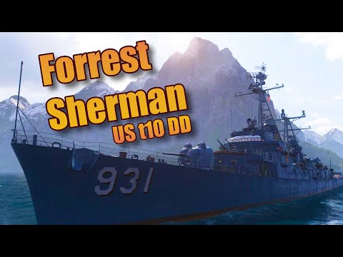 Premium Tier 10 US DD Forrest Sherman | Highly Recommended