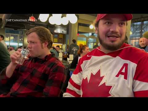Fans from coast to coast celebrate Canada’s epic 4 Nations win