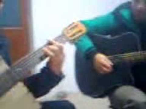 Suleyman Saidov & Aleksandar Tausanov - Strange handmade guitar made by Ivica Jordanov