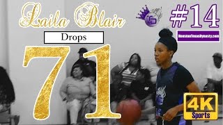 Laila Blair "Drops 71 @ Hype Sports Spring Jam" | Class of 2020 | 4kSports.net