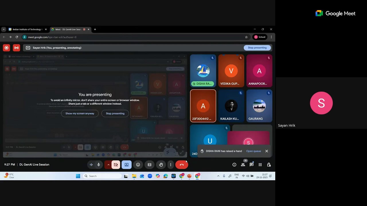 DL GenAI Week 9 Live Session