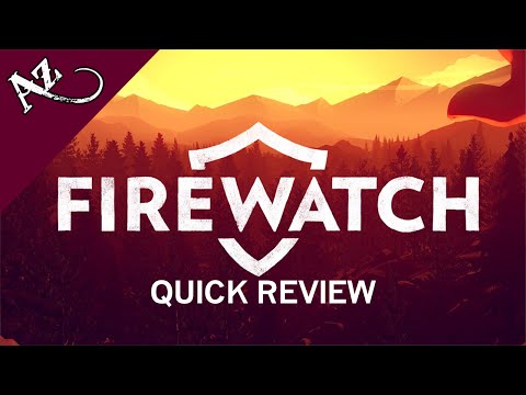 Firewatch - Quick Game Review video thumbnail