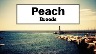 Broods - Peach (Lyrics) | Panda Music