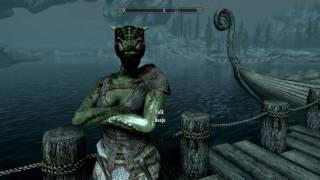 Skyrim The Adventures Of Snowball the dragonborn rude argonian