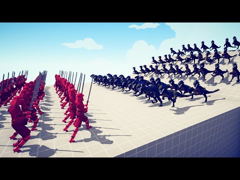 50x RAPTOR UNITS VS 50x WARRIORS - Totally Accurate Battle Simulator TABS