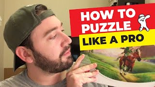 Jigsaw puzzle tutorial. Tips and tricks. How to puzzle like 