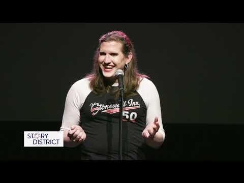 Charlotte Clymer at Story District's Out/Spoken