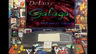 Amigos Plays - Deluxe Galaga - Amiga Arcade