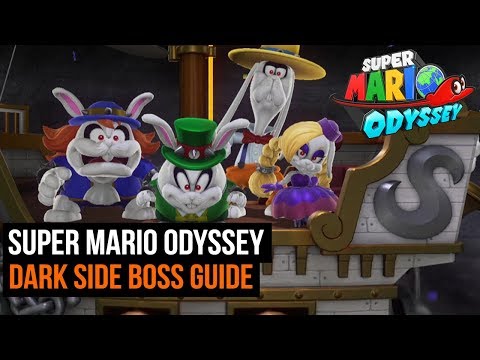 Super Mario Odyssey Dark Side Boss guide