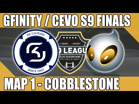 SK Gaming vs Dignitas | Map 1 (Cobblestone) Gfinity/CEVO Season 9 Finals in London (29.04.2016)