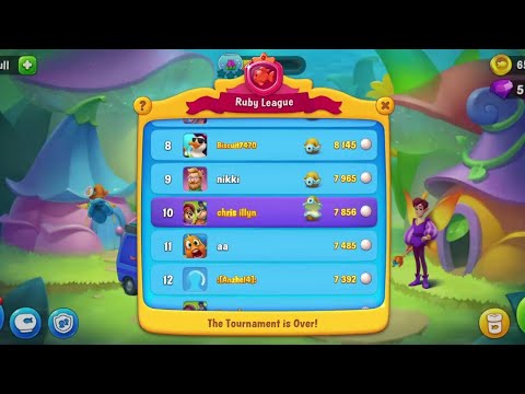 @Fishdom 10th Rank in Ruby League, Buy Fishy Tanks