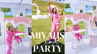 VLOG: Trying out a new restaurant  Zouix| Miyah's 1st Bday and 1st bday party