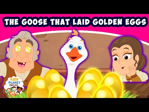THE GOOSE THAT LAID GOLDEN EGGS - Fairy Tales In English | Bedtime Stories | English Cartoons