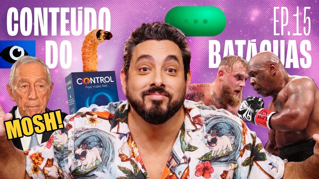 Mike Tyson perde + Control faz piada + Montenegro fala inglês - Conteúdo do Batáguas EP15