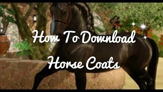 How To Download Sims 3 Horse Coats