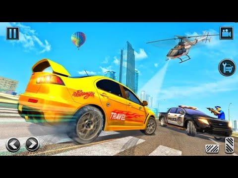 US Police Prado & Bike Gangster Chase Simulator - Android Gameplay #8