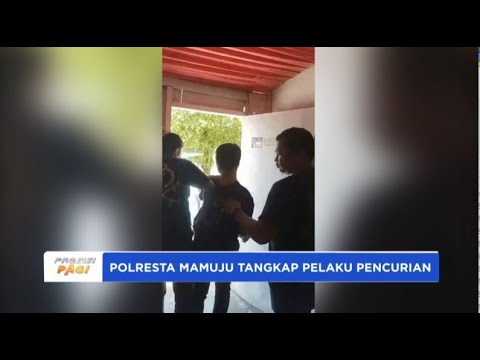 POLRESTA MAMUJU TANGKAP PELAKU PENCURIAN