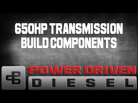 650hp Built Transmission Components | Power Driven Diesel