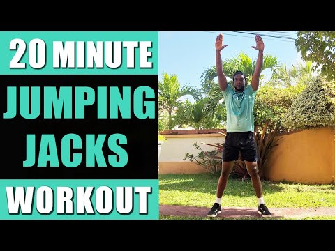 20 MINUTE JUMPING JACKS WORKOUT || Lose Fat Fast || Intense Cardio (Follow Along) Raw Soul Fitness