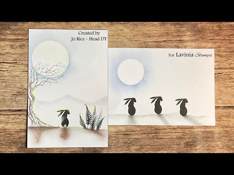 Light and Shade by Jo Rice - A Lavinia Stamps Tutorial