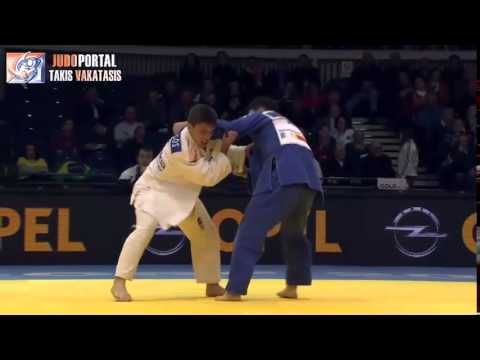 Judo Grand Prix Dusseldorf 2015 Semifinal -60kg GARRIGOS Francisco (ESP) vs. KIM Won Jin (KOR)