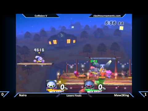 Collision V - Mew2King vs Nairo - Losers Finals - SSBB