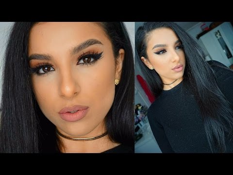 Get Ready With Me: Go To GLAM | Makeup By Leyla