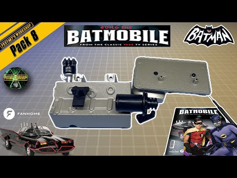 Build The Batmobile From The Classic 1966 Tv Show In 1:8 Scale from Fan Home - Issue 8
