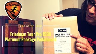 Video thumbnail for Friedman Tour Pro 1530 Platinum Pack Pedalboard "Out of the Box!" by Mundo Juillerat