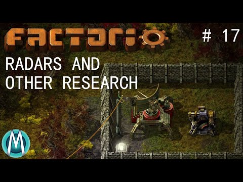 [Factorio 1.1 4K] Angel/Bobs Ep 17: Radars And Other Research (Tutorial/Walkthrough)