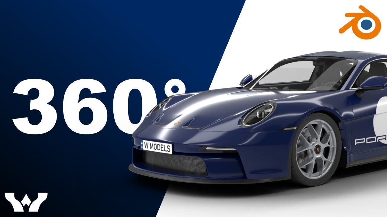 保时捷 911 S-T 2024 总部 3D 模型