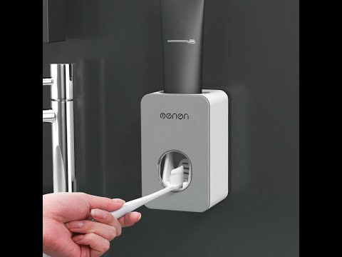 1x oder 2x automatischer Zahnpasta-Spender in Schwarz oder Weiß inkl. Versand - Second Medium