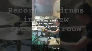 Download lagu Recording drums in my new recording studio #drums #drummerlife #yamahadrumsofficial #zildjian mp3