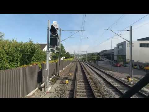 Mit dem Güterzug durch die Schweiz, von Basel nach Brig - 1 zu 1